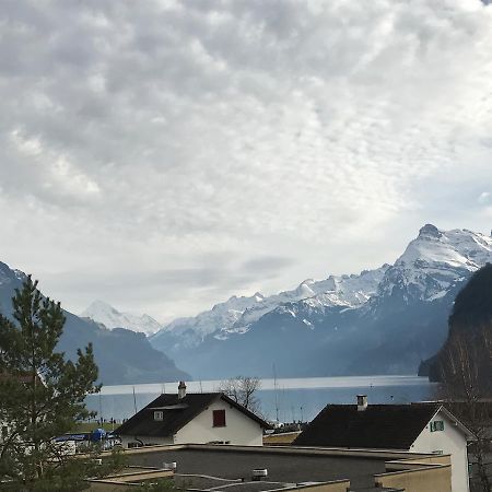 Ferienwohnung Mit Seesicht Brunnen Dış mekan fotoğraf