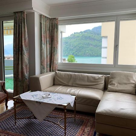 Ferienwohnung Mit Seesicht Brunnen Dış mekan fotoğraf