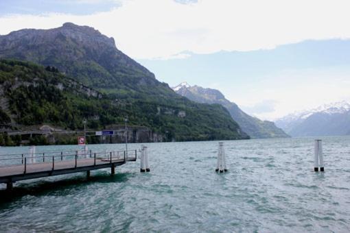 Ferienwohnung Mit Seesicht Brunnen Dış mekan fotoğraf